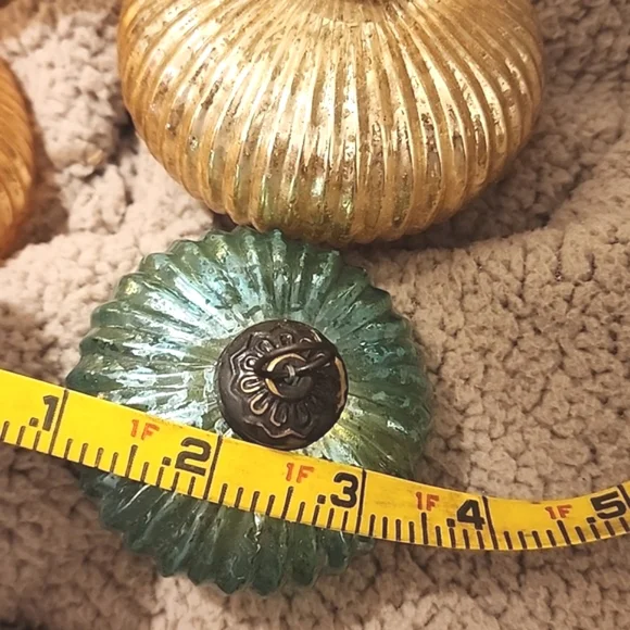 Set of 6 glass ornaments - Picture 7 of 12